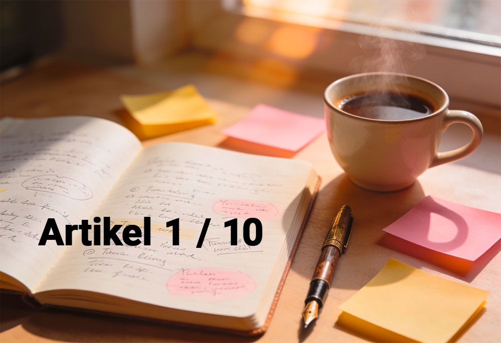 Der Weg zum eigenen Buch“ – 10-teilige Artikelserie