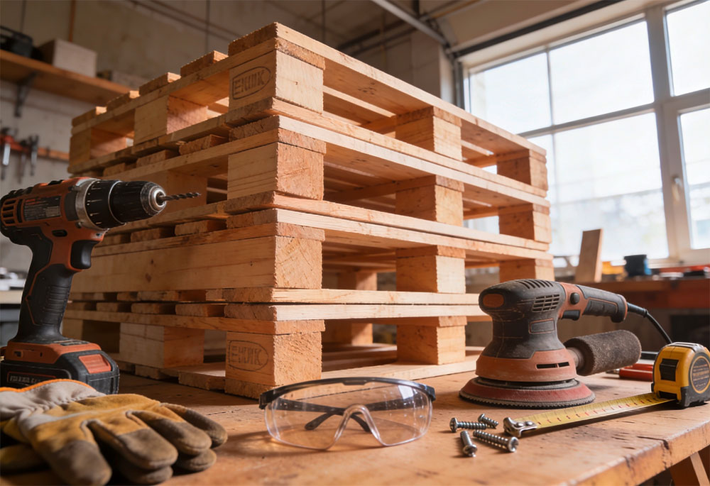 Paletten-Möbel selber bauen – Vom Rohmaterial zum Designerstück